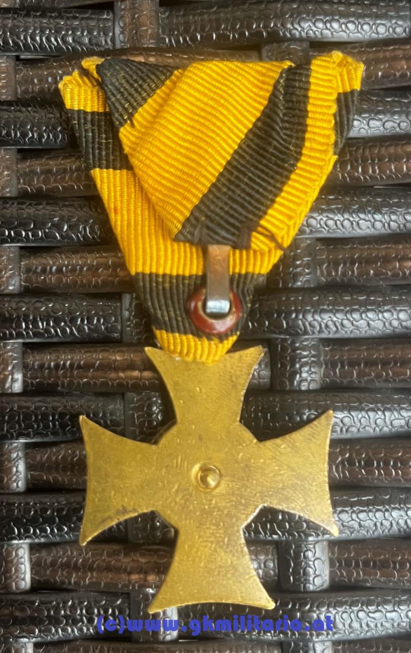 k.u.k. Militärdienstzeichen für XII Jahre für Mannschaften und Unteroffiziere !!