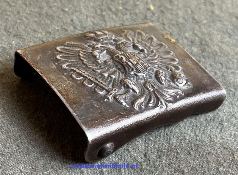 k.u.k. Koppelschloss Mannschaft - VARIANTE - Eisen Feldgrau!