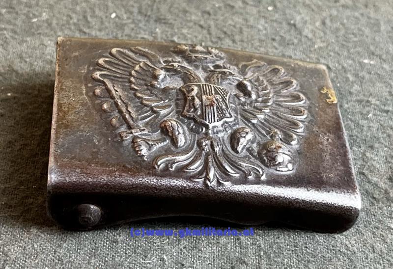 k.u.k. Koppelschloss Mannschaft - VARIANTE - Eisen Feldgrau!