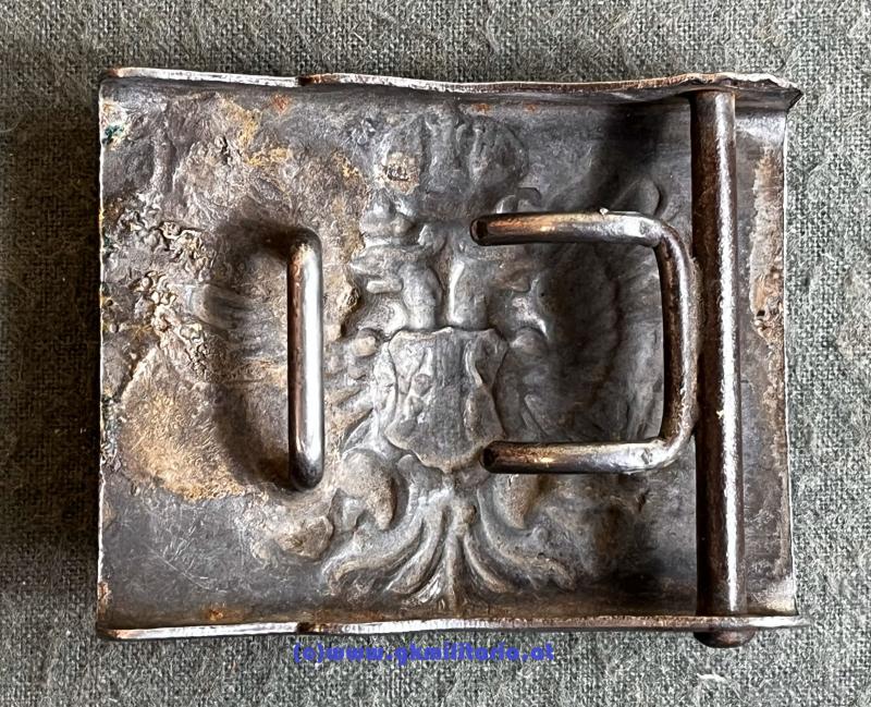 k.u.k. Koppelschloss Mannschaft - VARIANTE - Eisen Feldgrau!