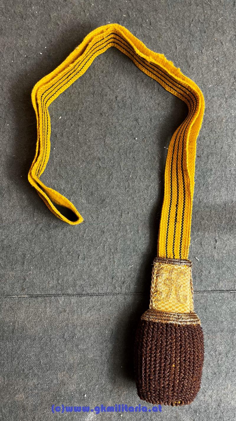 k.u.k. geschlossenes Portepee Fähnrich für Bajonett!!