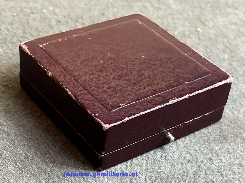 k.u.k. Kriegskreuz für Zivilverdienste 3. Klasse im Etui! - Rozet & Fischmeister, Wien !