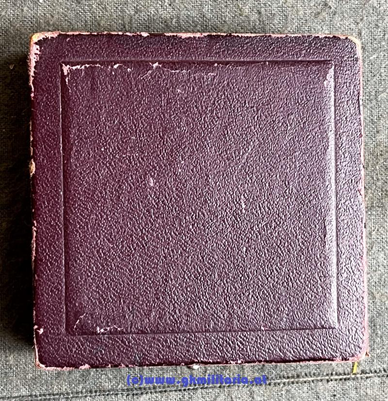 k.u.k. Kriegskreuz für Zivilverdienste 3. Klasse im Etui! - Rozet & Fischmeister, Wien !