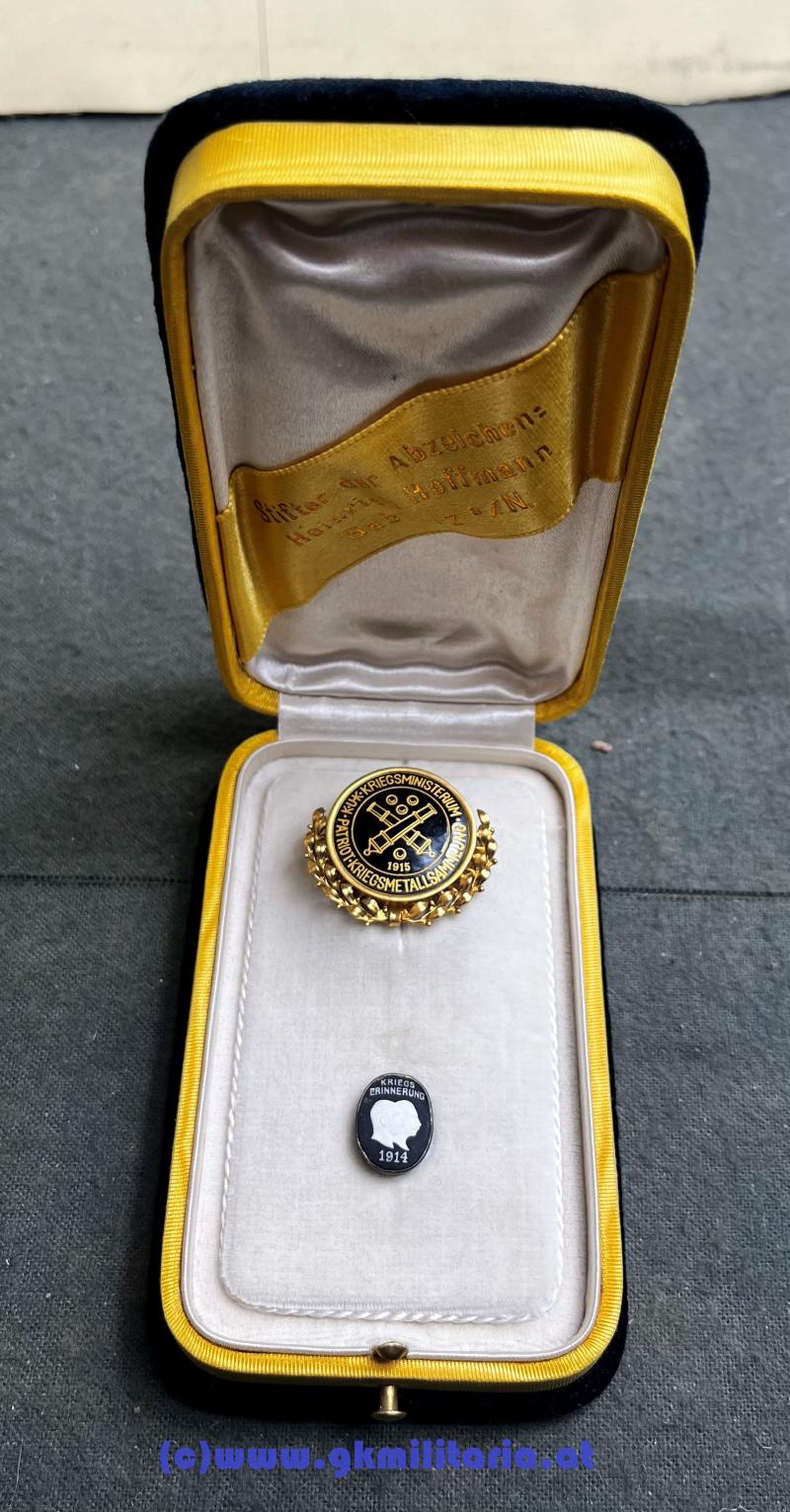 Abzeichen K. u. K. Kriegsministerium 