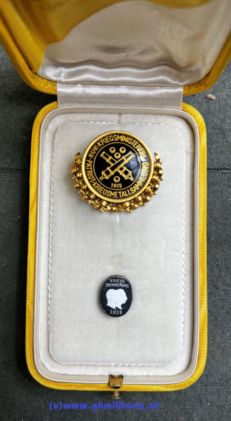 Abzeichen K. u. K. Kriegsministerium