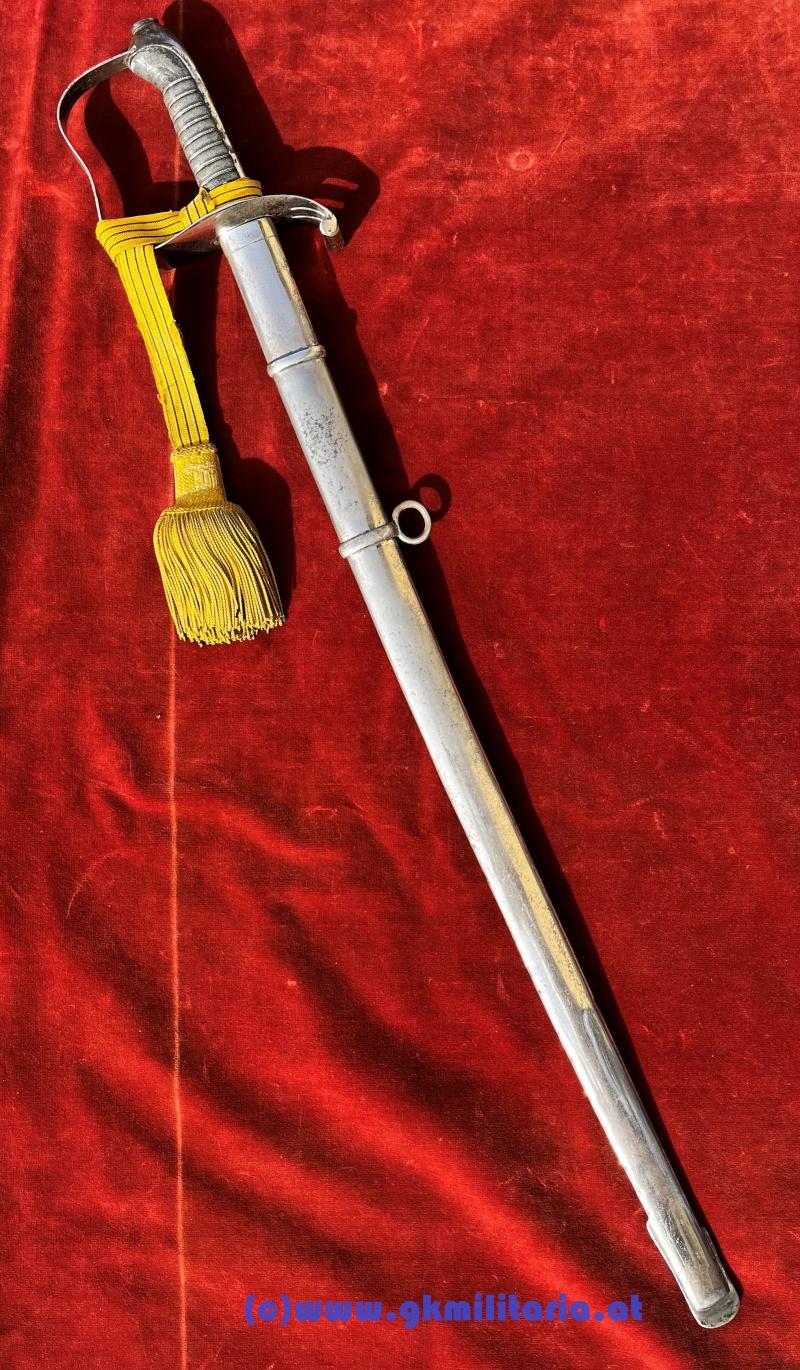 k.u.k. Säbel M1861 Infanterie mit Uoffz. Portepee!!