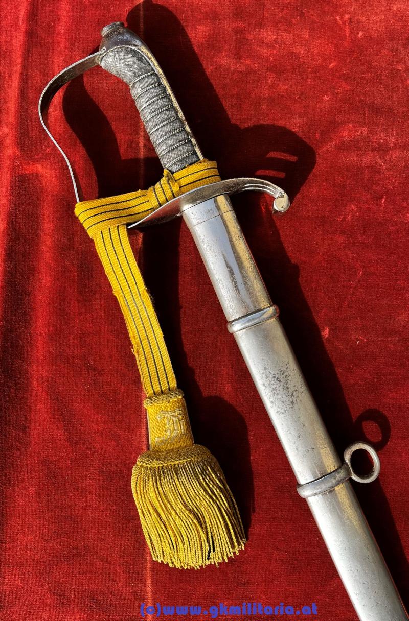 k.u.k. Säbel M1861 Infanterie mit Uoffz. Portepee!!