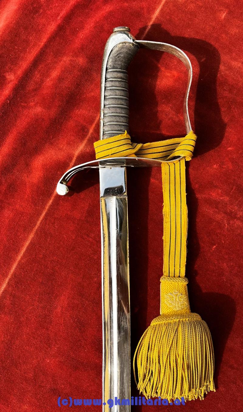 k.u.k. Säbel M1861 Infanterie mit Uoffz. Portepee!!