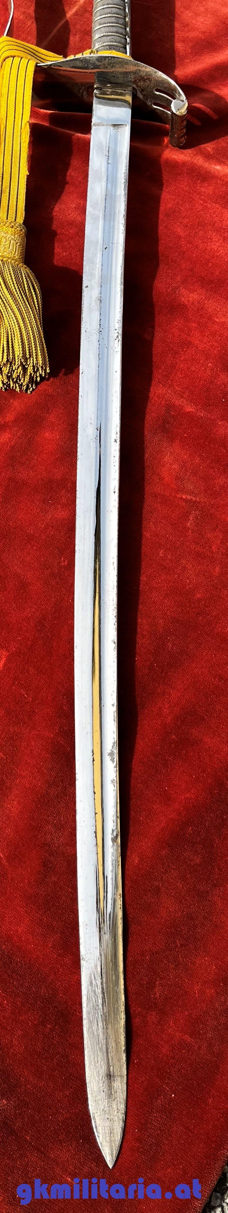 k.u.k. Säbel M1861 Infanterie mit Uoffz. Portepee!!