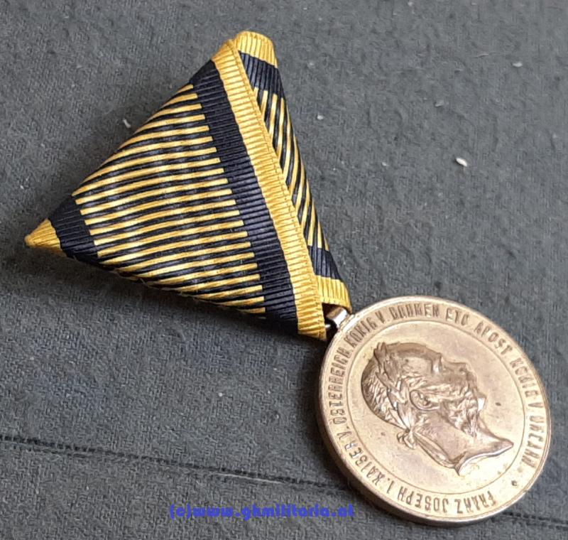 k.u.k. Kriegsmedaille 2. December 1873 !!