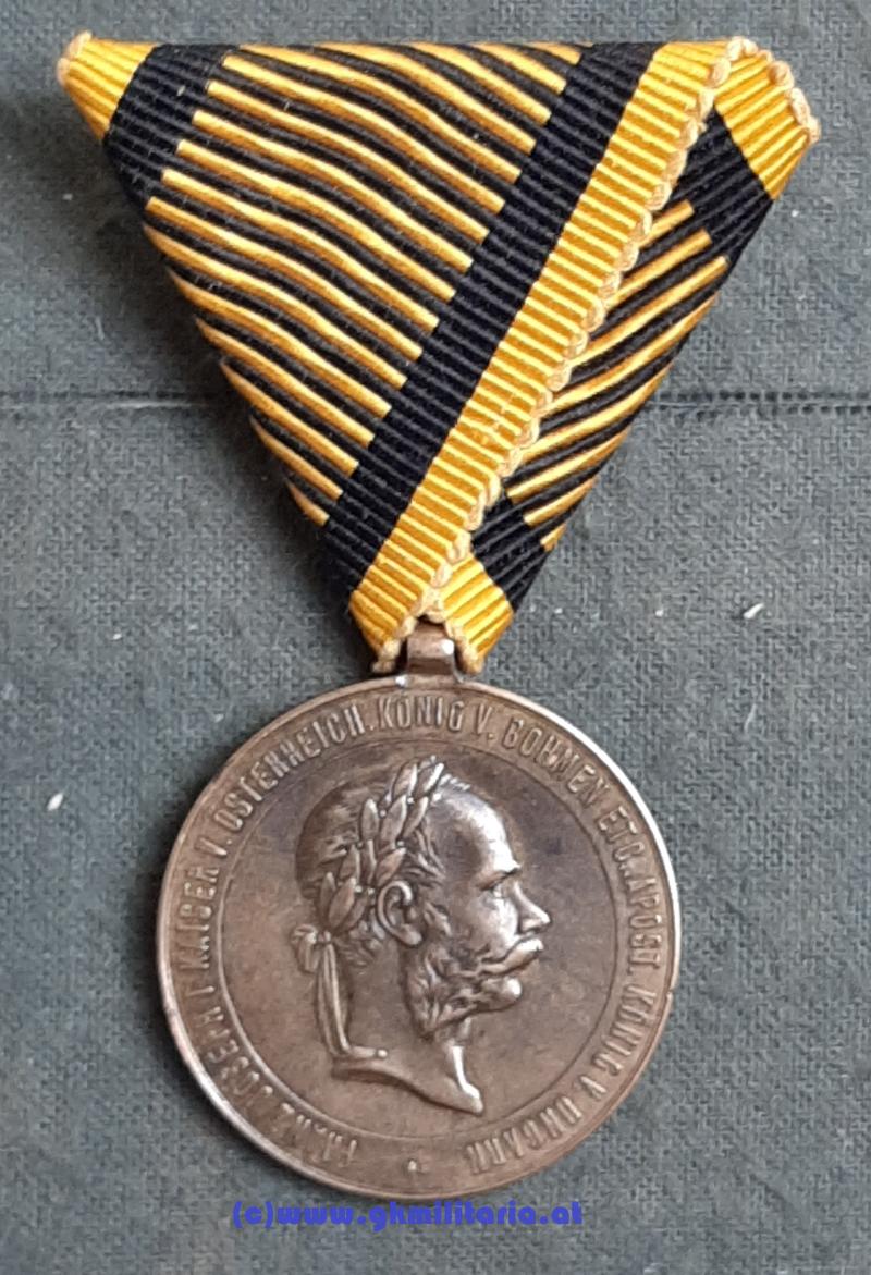 k.u.k. Kriegsmedaille 2. December 1873 !!