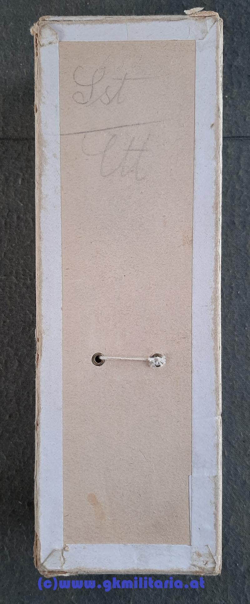 k.u.k. Portepee für Offiziere Säbel Kaiser Franz Josef I. - im originalem Verkaufskarton!