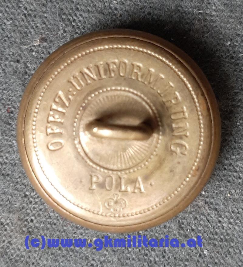 k.u.k. Kriegsmarine Knöpfe für Flottenrock usw. - Ausführung groß!!