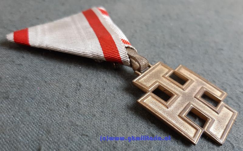 Bundesstaat - Österreichisches Goldenes Verdienstzeichen im Original Etui!!