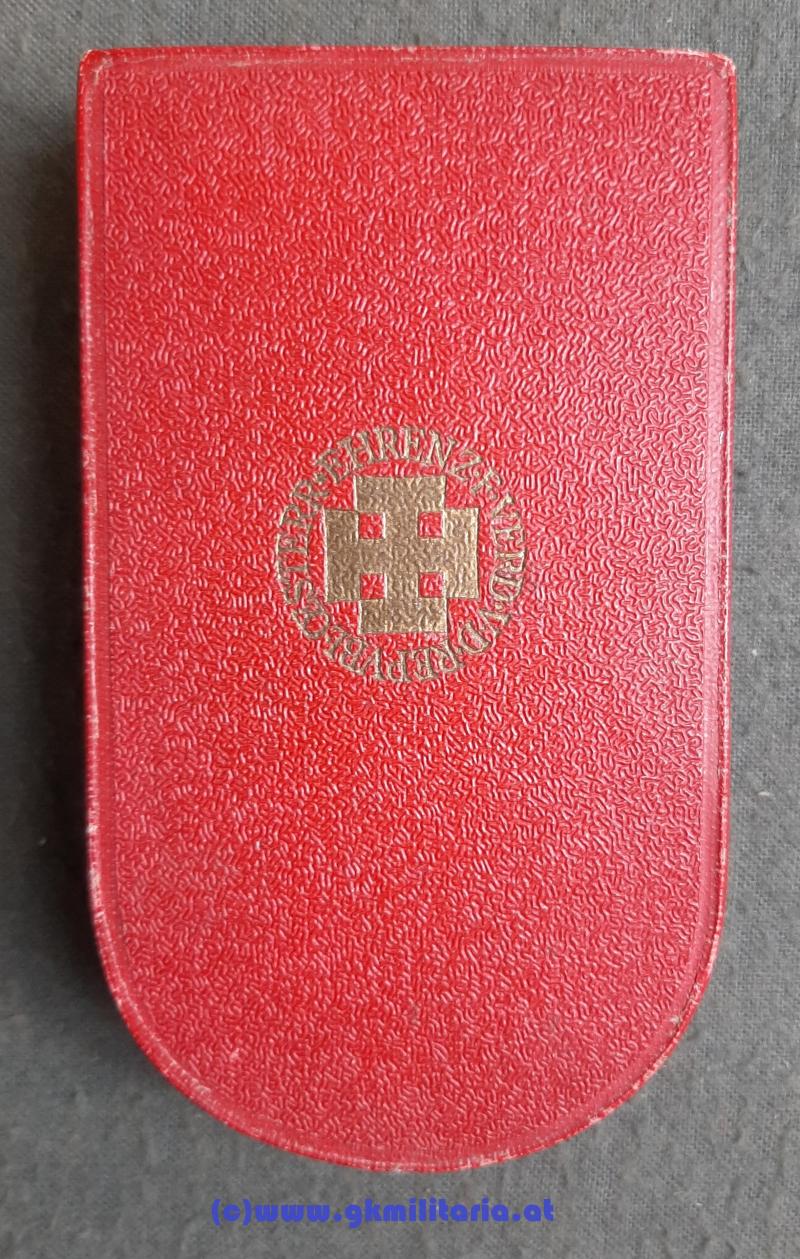 Bundesstaat - Österreichisches Goldenes Verdienstzeichen im Original Etui!!