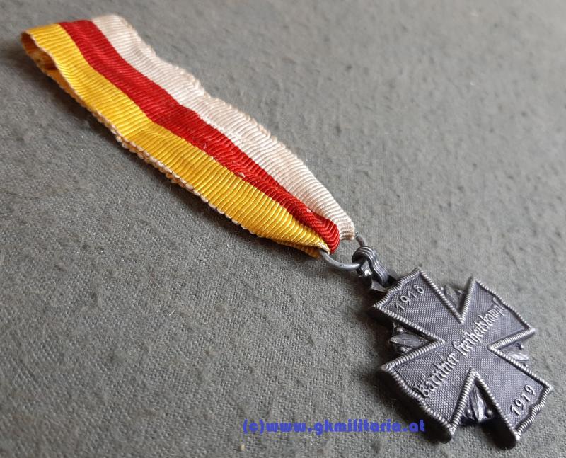 Allgemeines Kärntner Kreuz für Tapferkeit !!