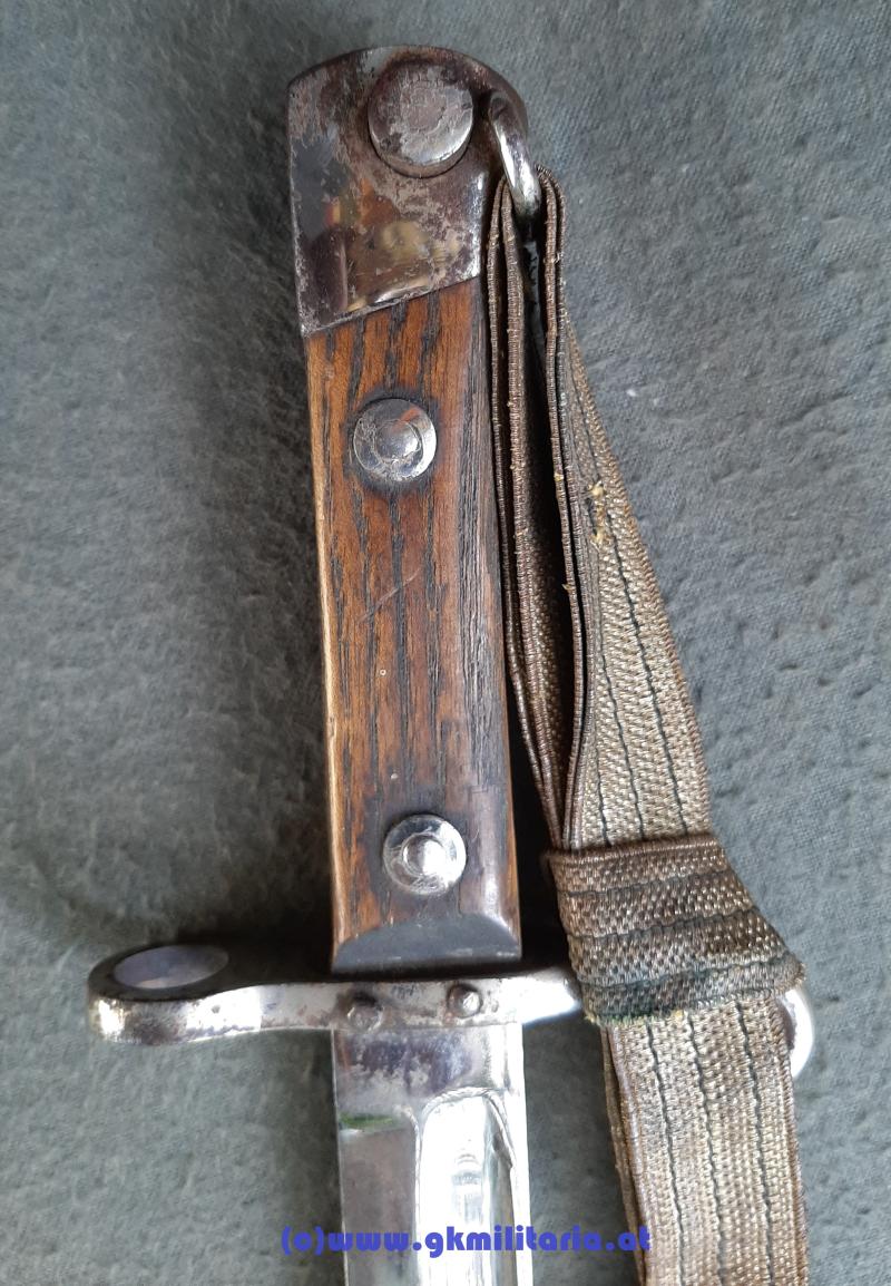 k.u.k. Bajonett M95 Offiziere mit Portepee Kaiser Karl I.