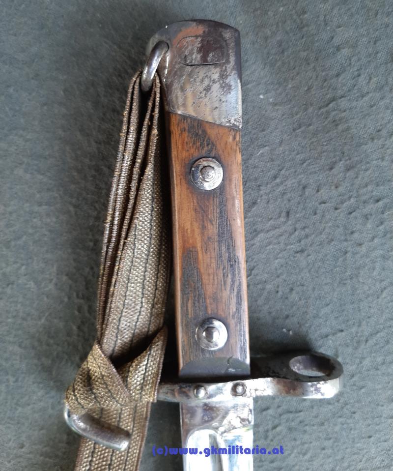 k.u.k. Bajonett M95 Offiziere mit Portepee Kaiser Karl I.