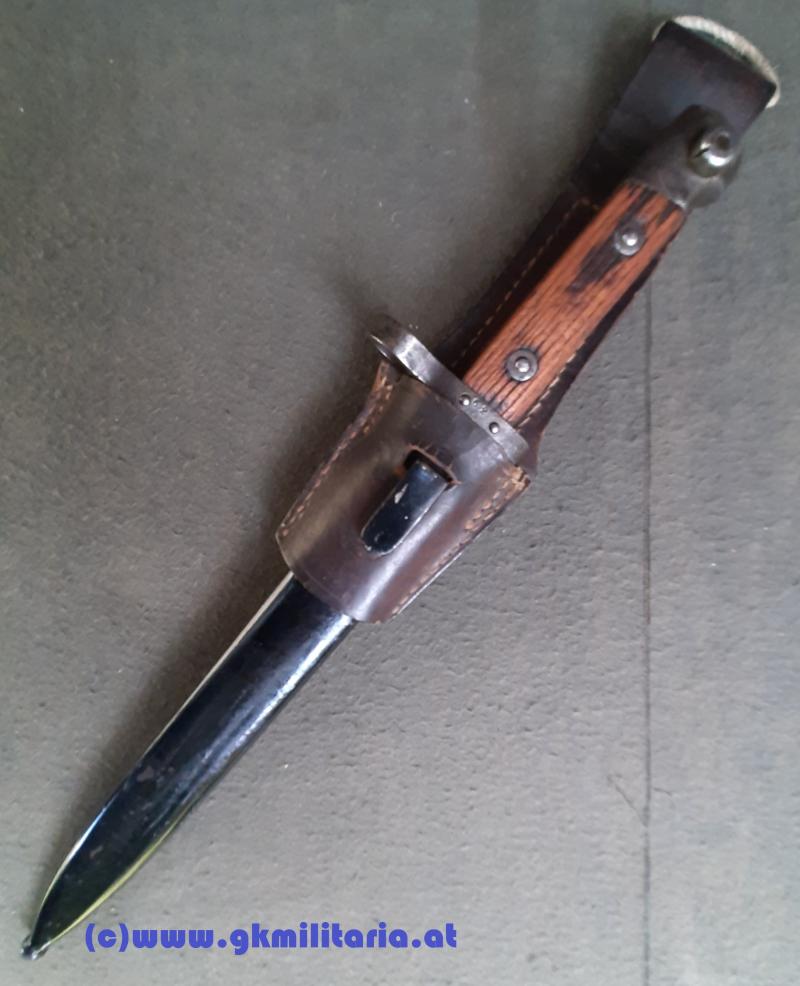 k.u.k. Messerbajonett für Repetierstützen M95 - Infanterieregiment 49 St. Pölten!!