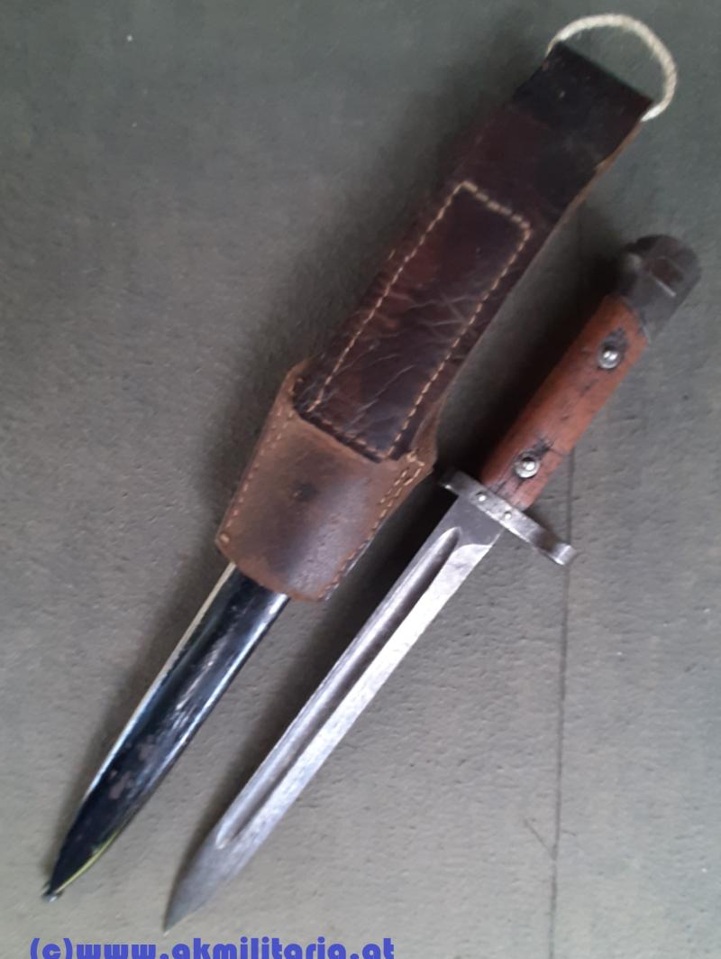 k.u.k. Messerbajonett für Repetierstützen M95 - Infanterieregiment 49 St. Pölten!!