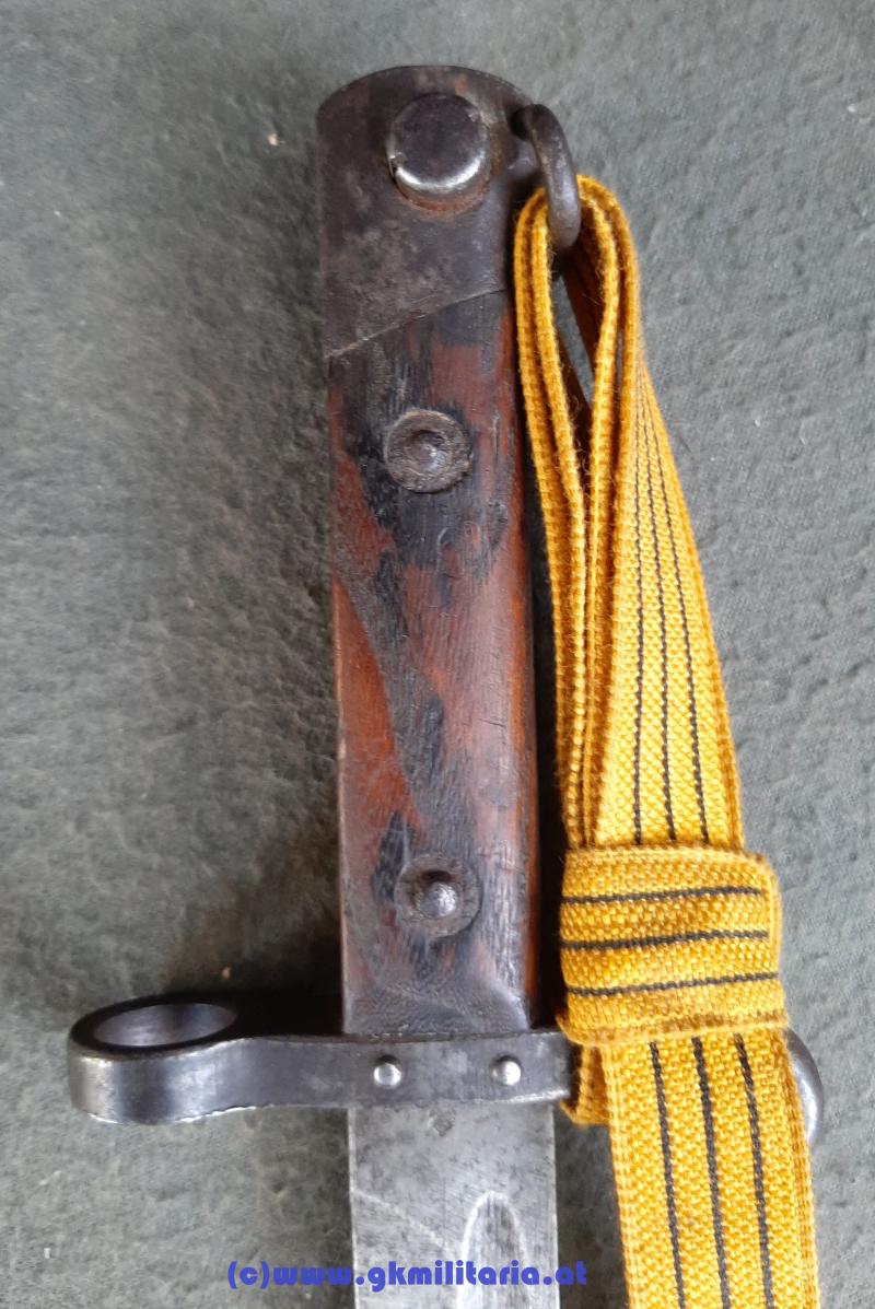 Messerbajonett M 1895 f. Unteroffiziere mit Portepee Kaiser FJ I.