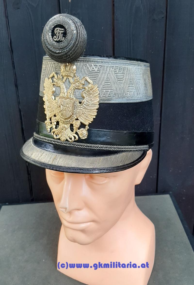 k.u.k. Infanterie-Tschako Subalternoffiziere!