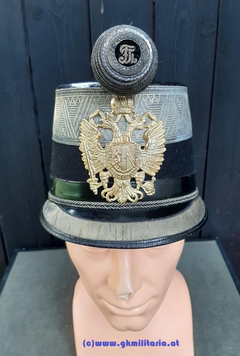 k.u.k. Infanterie-Tschako Subalternoffiziere!