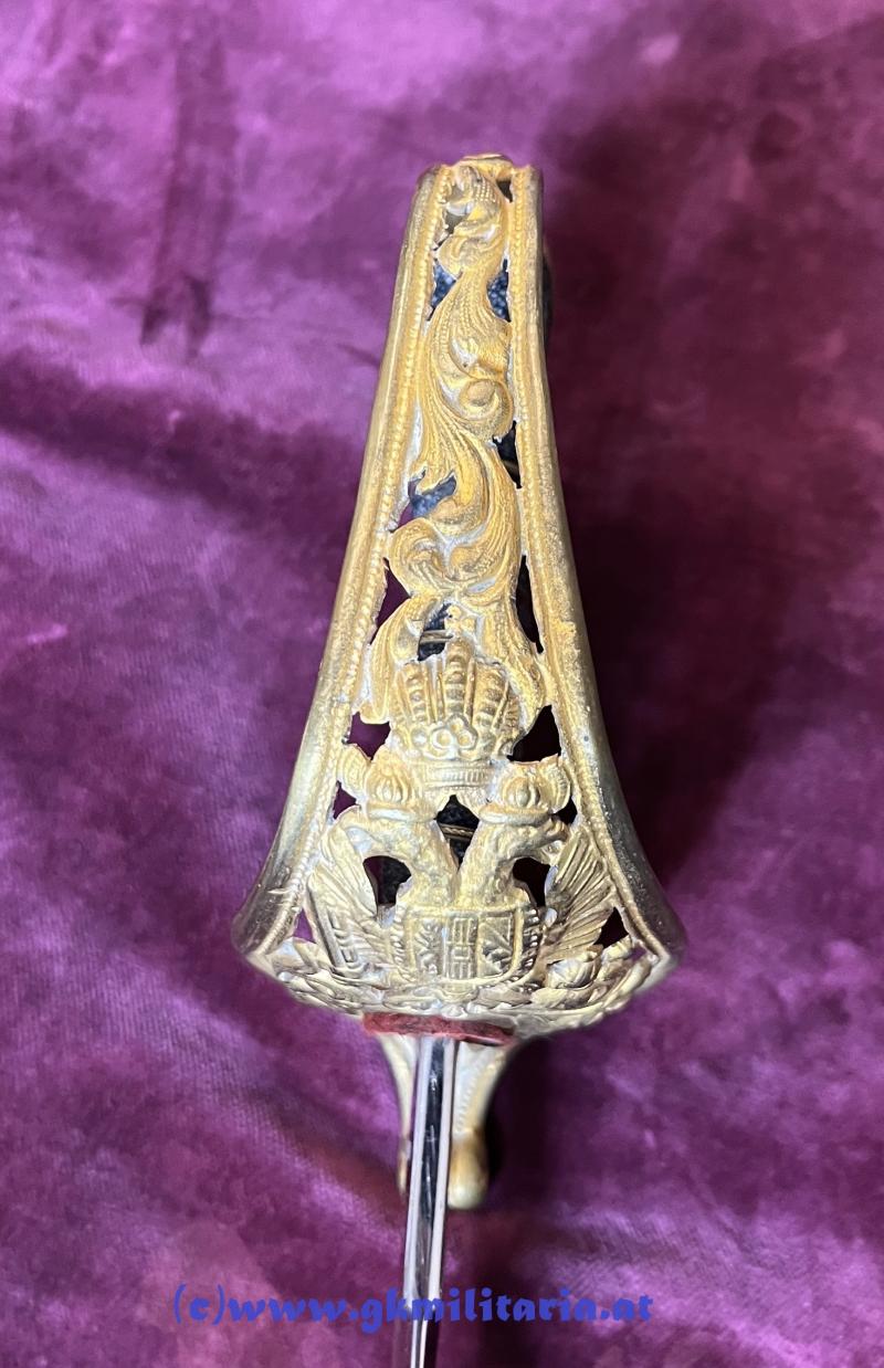 k.u.k. Säbel M1889 für Staatsbeamte!