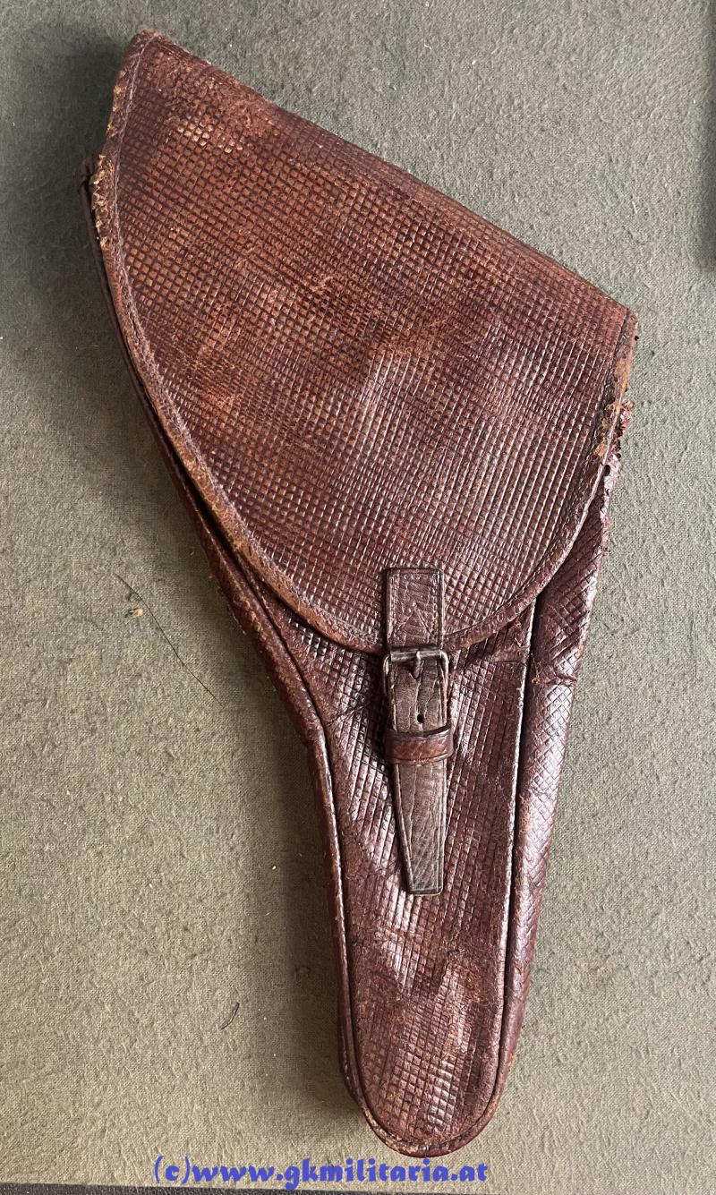 k.u.k. Pistolentasche für Gasser 11mm Offiziers Revolver!