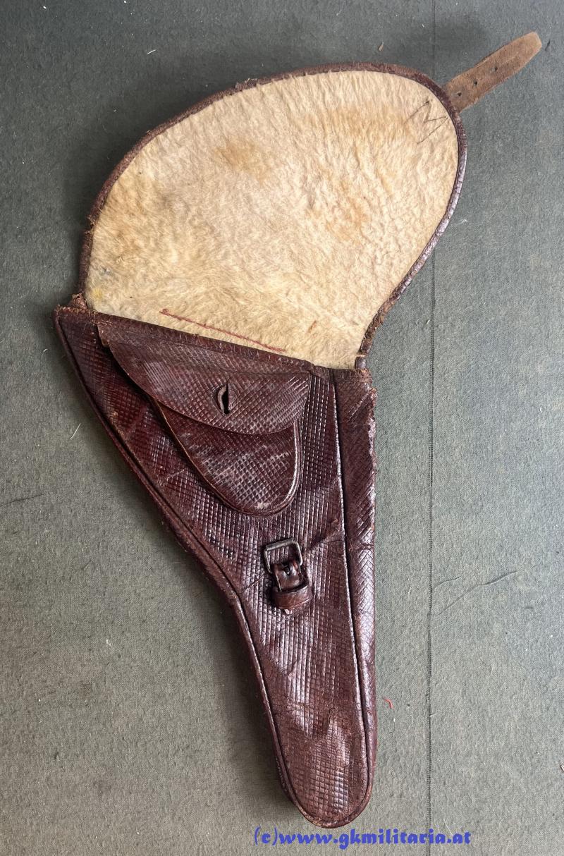 k.u.k. Pistolentasche für Gasser 11mm Offiziers Revolver!