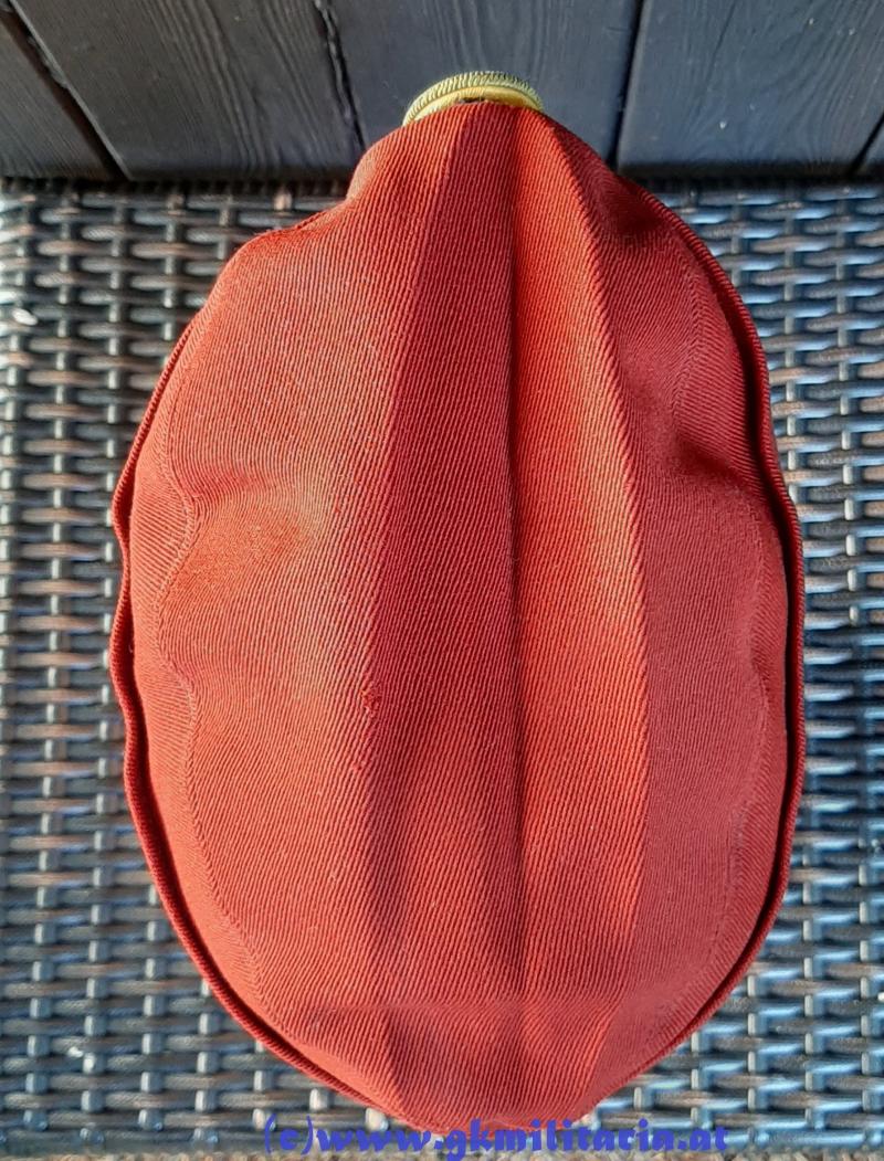 k.u.k. krapprote schirmlose Kavalleriekappe für Fähnriche!!