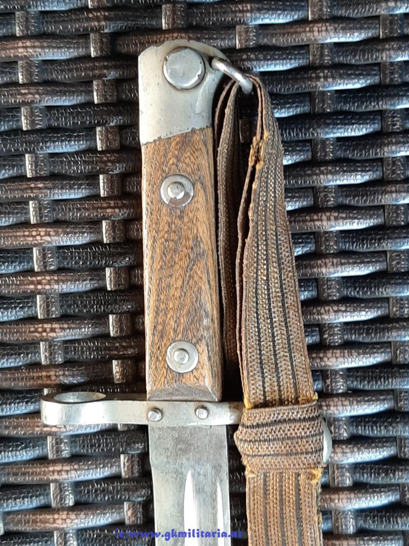 k.u.k. Bajonett M95 Offiziere mit Portepee Kaiser Karl I.!!