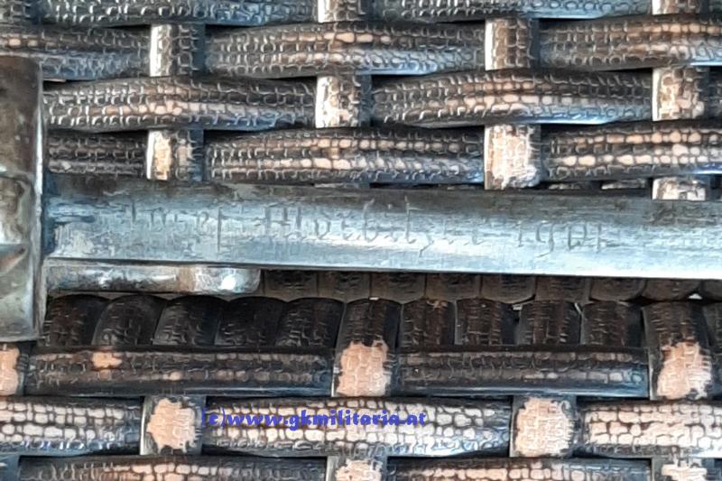 k.u.k. Werndl Bajonett M1873 mit Portepee!! - Personalisiert!!!