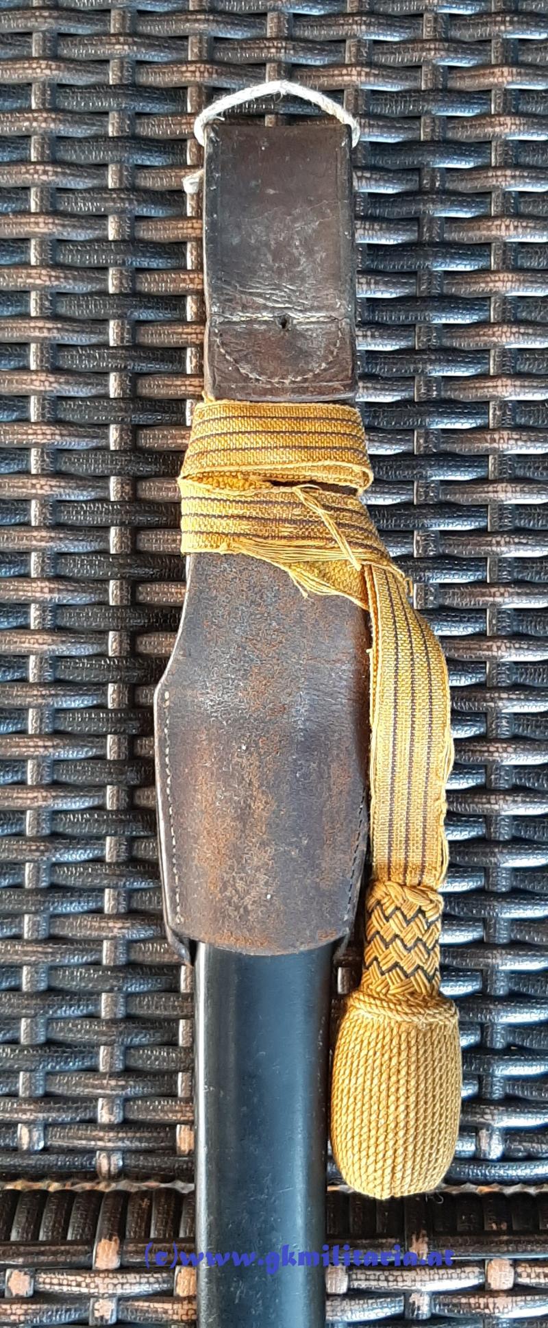 k.u.k. Werndl Bajonett M1873 mit Portepee!! - Personalisiert!!!