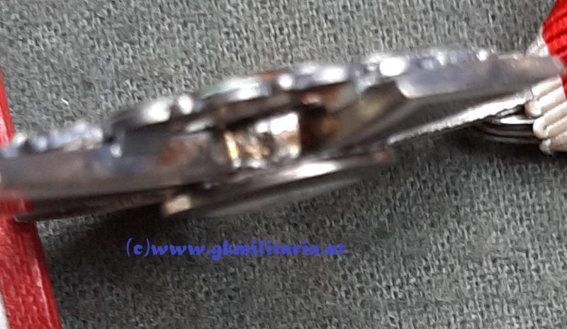 k.u.k. Ehrenzeichen des Roten Kreuzes II. Klasse mit KD im Etui! - Seltene Variante mit Sternpunze!!!