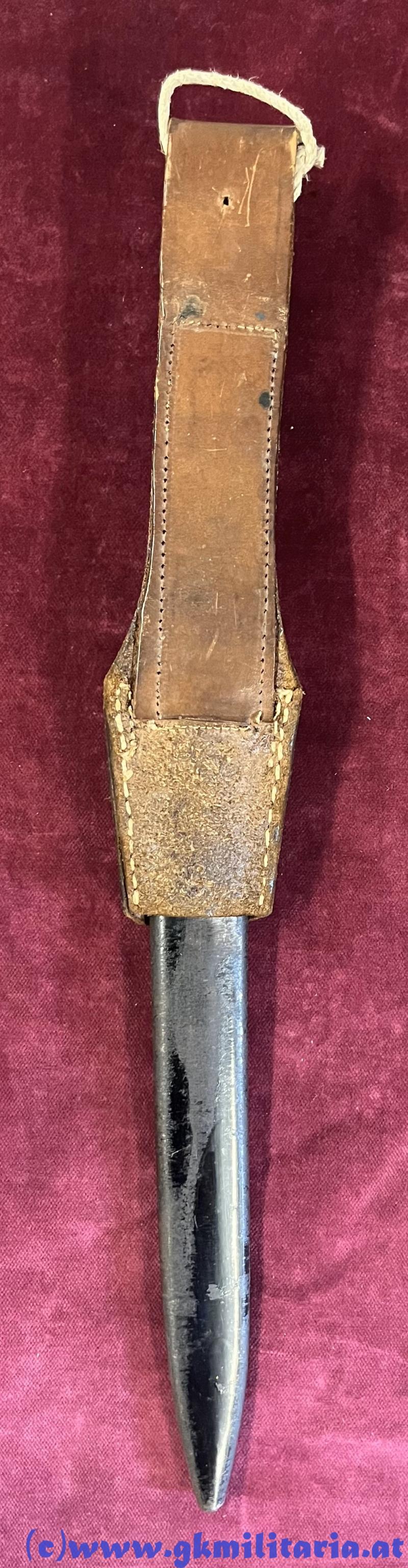 Messerbajonett M 1895 f. Unteroffiziere mit Portepee Kaiser Karl I. !!