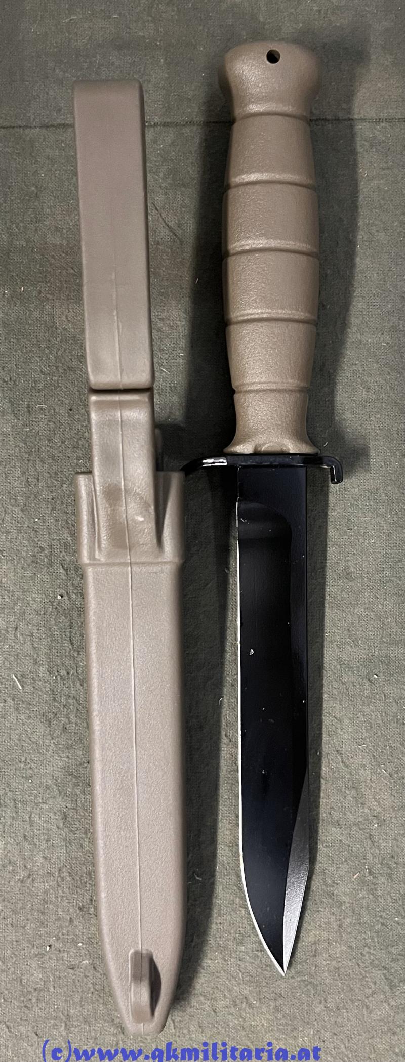 Feldmesser Glock 78 - Österreich Bundesheer - Seltene Geschenkvariante mit Wappen des BMLV !! - MINT!