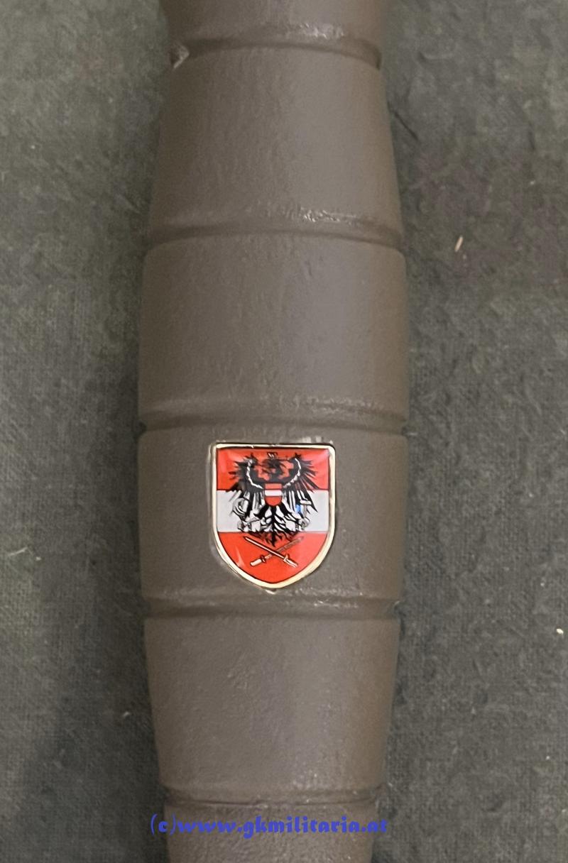 Feldmesser Glock 78 - Österreich Bundesheer - Seltene Geschenkvariante mit Wappen des BMLV !! - MINT!