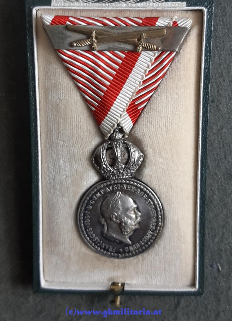 k.u.k. Silberne Militärverdienstmedaille Kaiser Franz Josef I.