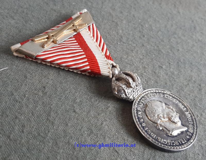 k.u.k. Silberne Militärverdienstmedaille Kaiser Franz Josef I.
