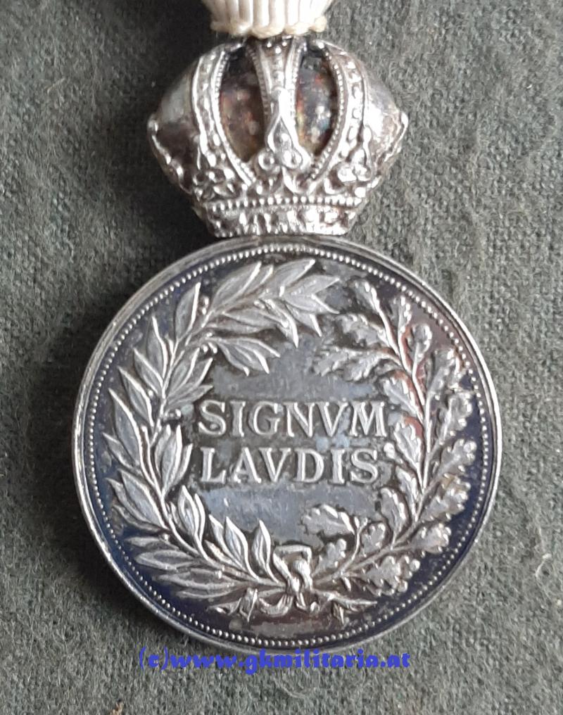 k.u.k. Silberne Militärverdienstmedaille Kaiser Franz Josef I.