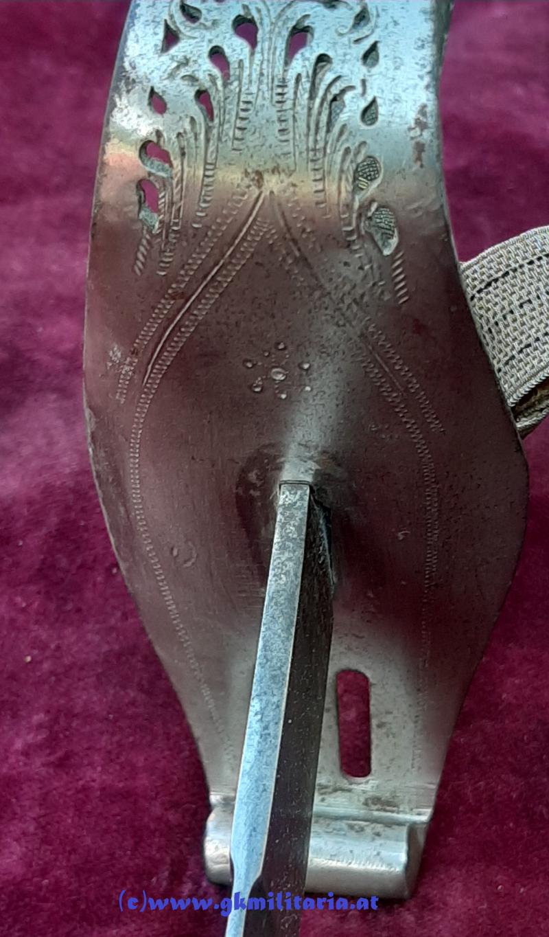 k.u.k. Landwehr-Gebirgstruppe Säbel für Offiziere Kaiser FJ I.!