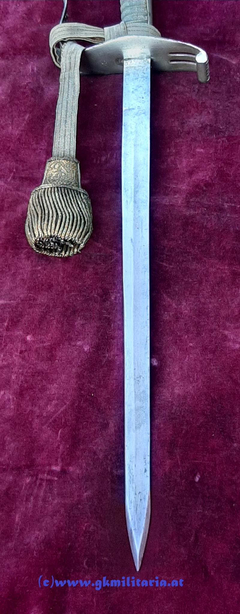 k.u.k. Landwehr-Gebirgstruppe Säbel für Offiziere Kaiser FJ I.!