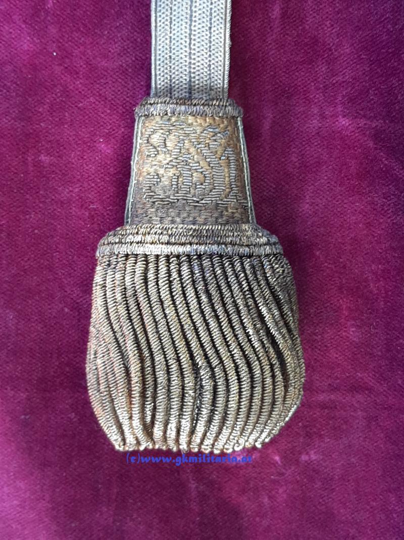 k.u.k. Landwehr-Gebirgstruppe Säbel für Offiziere Kaiser FJ I.!