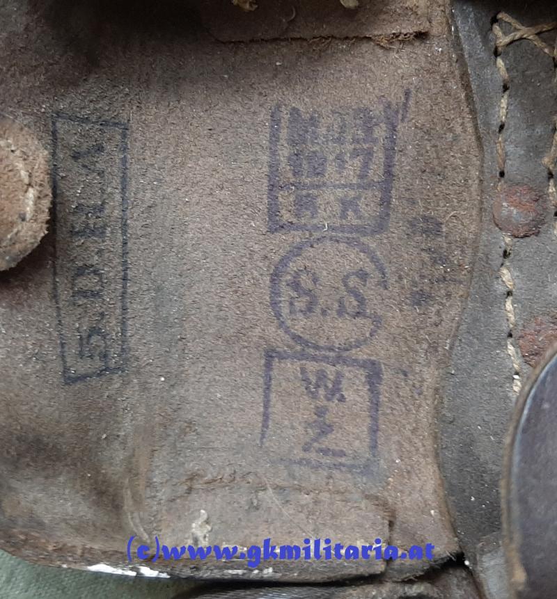 k.u.k. zweiteilige Patronentasche M95 - MONTURDEPOT-Stempel und Einheitstempel 5. D.R.A. !!