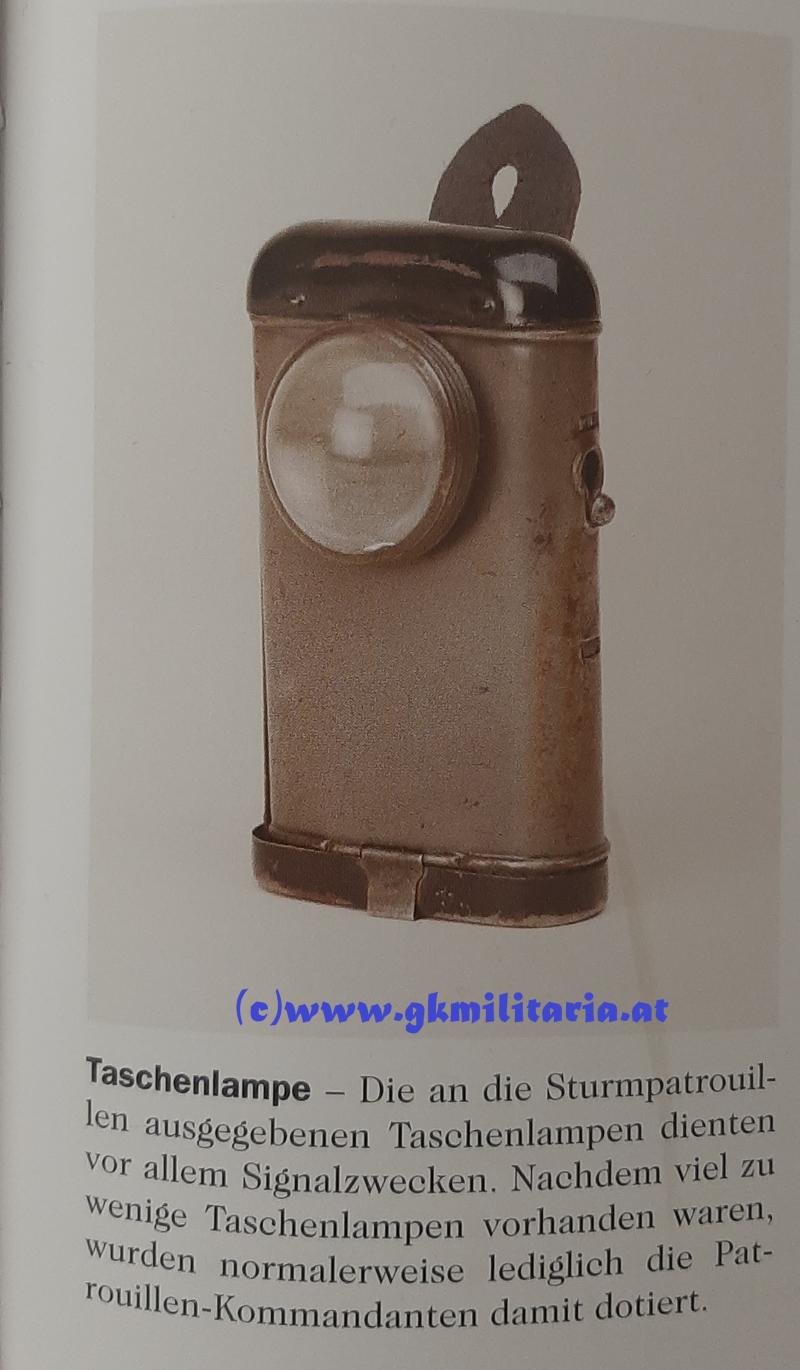 k.u.k. Taschenlampe !