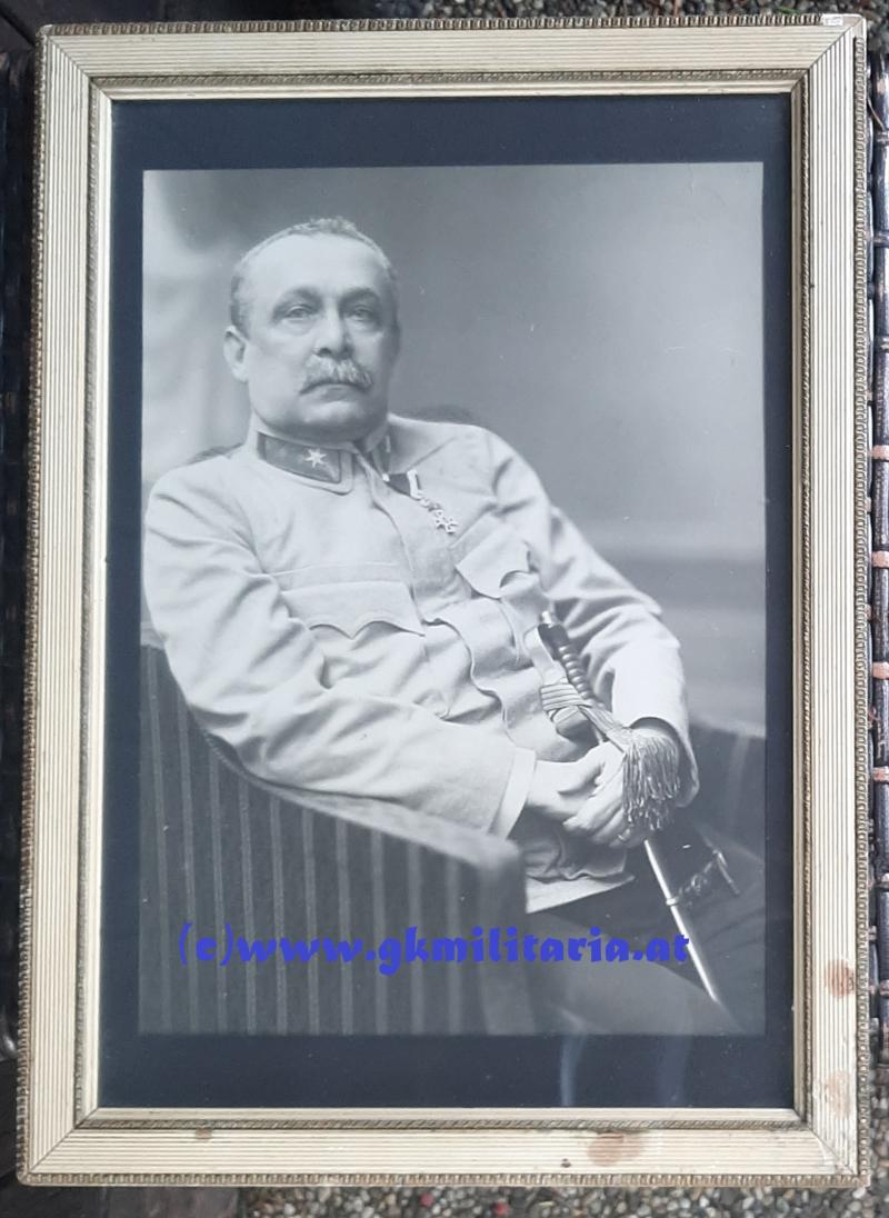 k.u.k. Portrait GM Edler von Mosing - Leopoldorden!