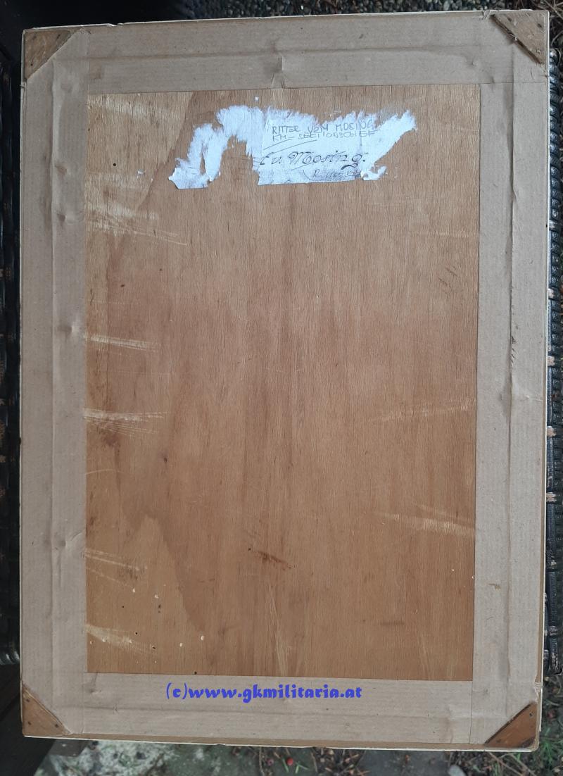 k.u.k. Portrait GM Edler von Mosing - Leopoldorden!