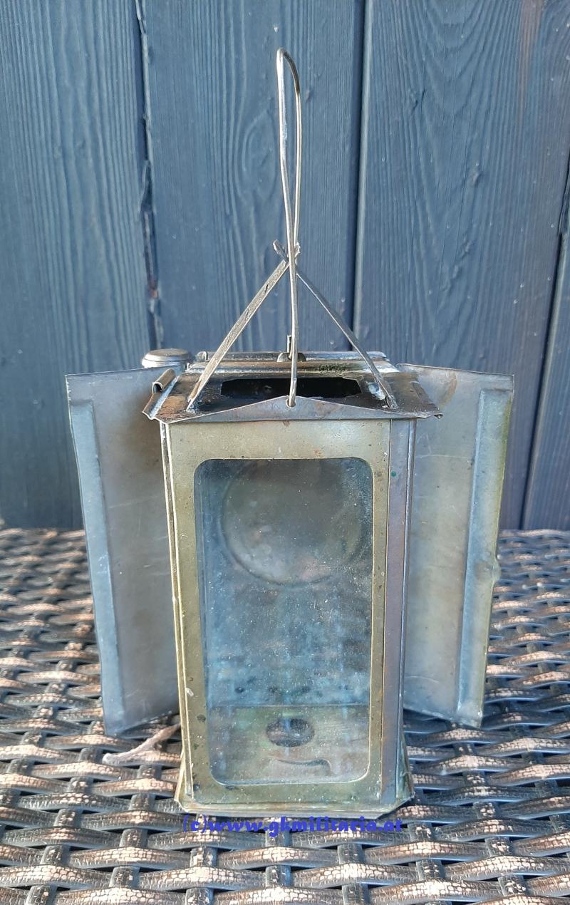 k.u.k. Armee Faltlaterne Doppeladler Bruzicka, Graz - 1880! - sehr selten!