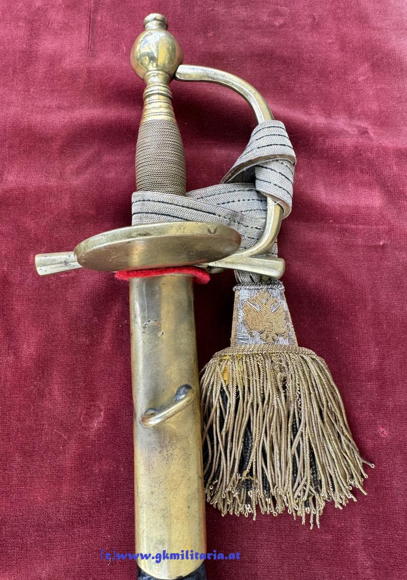 k.k. Degen M1890 für Militär-Intendantur-Beamte!